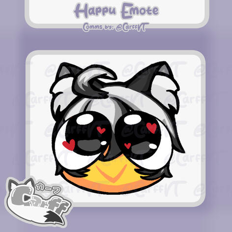 Happu Emote: @CarffVT