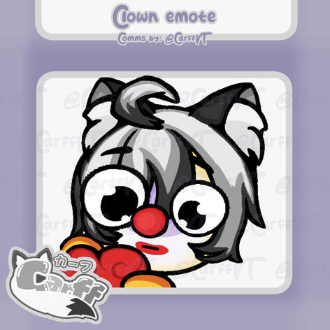 Clown Emote: @CarffVT
